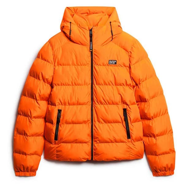 Superdry Sports Jacka Orange XL Man