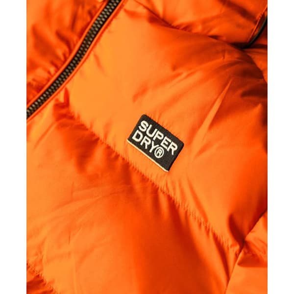 Superdry Sports Jacka Orange XL Man