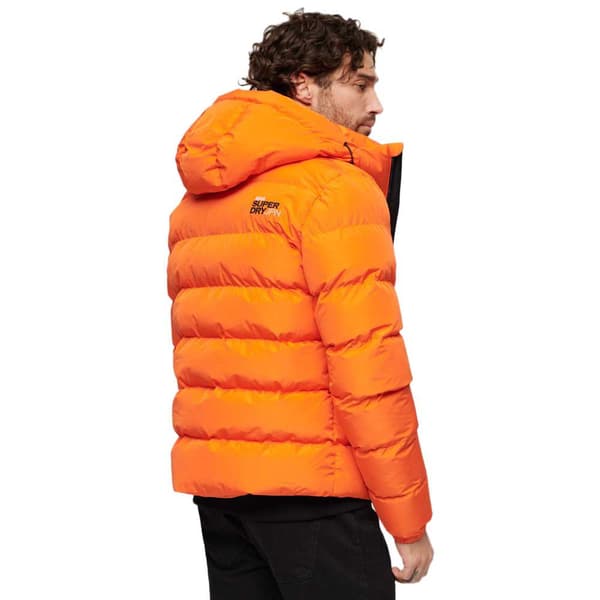 Superdry Sports Jacka Orange XL Man