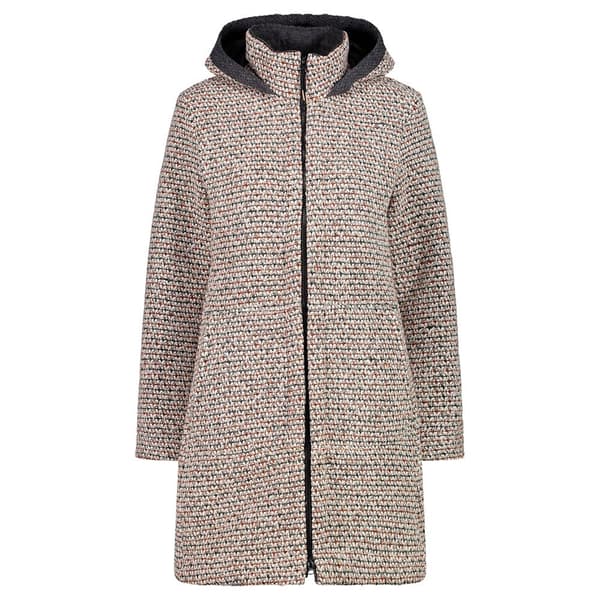 Cmp Coat Fix Hood 32m1636 Jakke Beige 3XL Kvinde