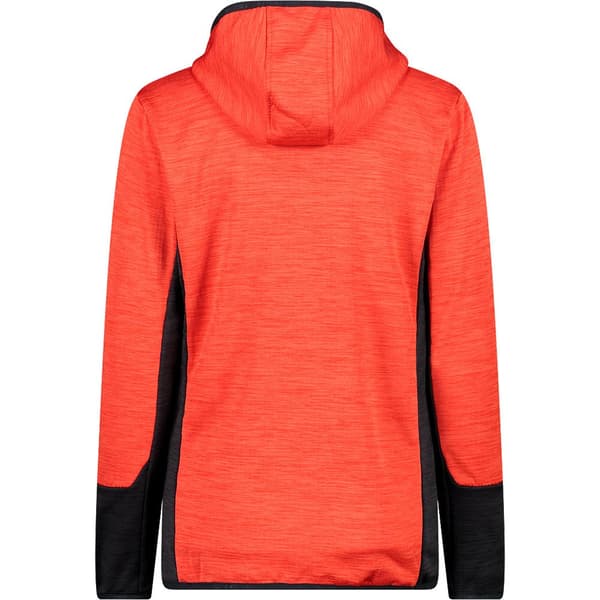 Cmp Fix Hood 32g3776 Fleecejakke Med Hætte Orange XL Kvinde