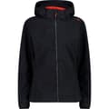 Miniatyrbild 1 av 3: Cmp Zip Hood 32a1416 Softshelljacka Svart XL Kvinna