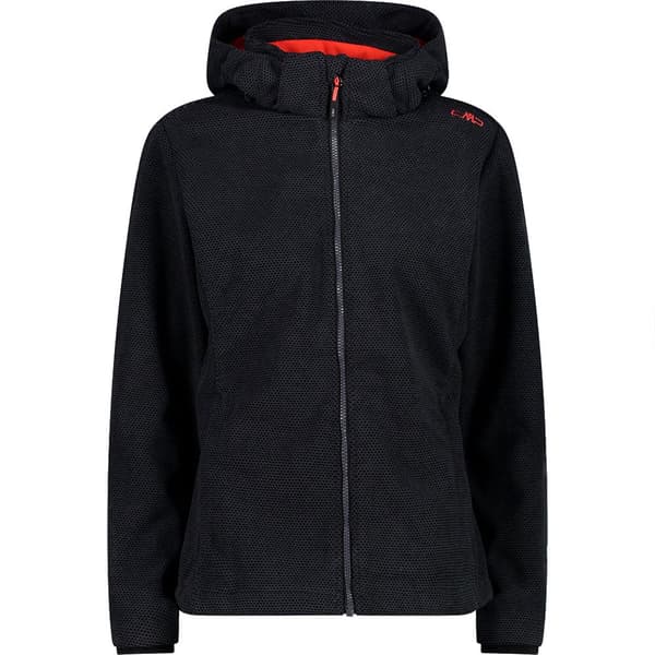 Cmp Zip Hood 32a1416 Softshelljacka Svart XL Kvinna