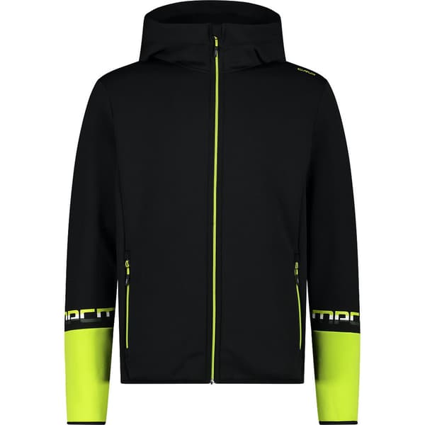 Cmp Fix Hood 32e2987 Hupullinen Fleecetakki Musta 2XL Mies