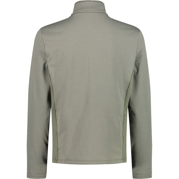 Cmp Sweat 3g10747 Fleecejakke Med Halv Lynlås Grøn S Mand