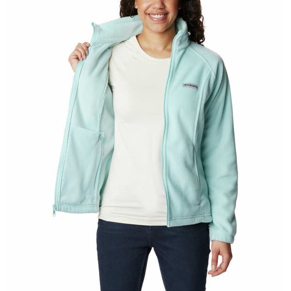 Columbia Benton Springs™ Fleecejakke Med Fuld Lynlås Blå XS Kvinde
