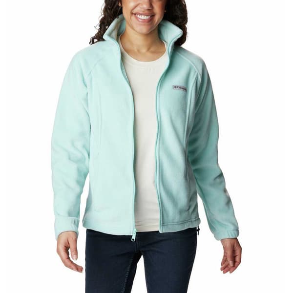 Columbia Benton Springs™ Fleecejakke Med Fuld Lynlås Blå XS Kvinde
