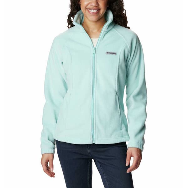 Columbia Benton Springs™ Fleecejakke Med Fuld Lynlås Blå XS Kvinde