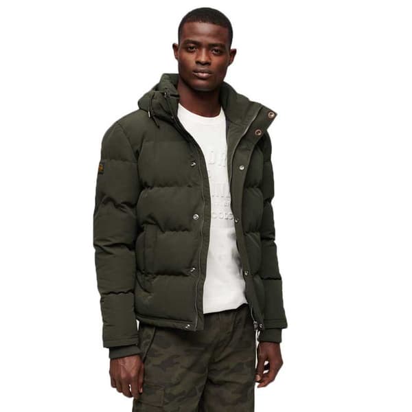 Superdry Everest Jacka Grönt S Man