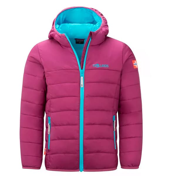 Trollkids Eikefjord Takki Violetti 140 cm Poika