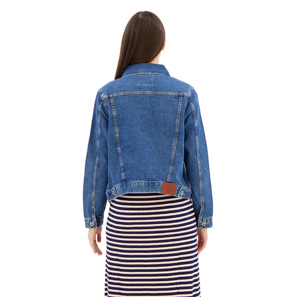 Pepe Jeans Regular Jeansjacka Blå S Kvinna
