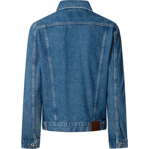 Pepe Jeans Regular Jeansjacka Blå L Kvinna