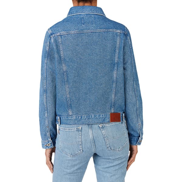 Pepe Jeans Regular Jeansjacka Blå L Kvinna