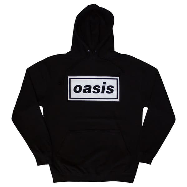 Oasis Decca Band Logo Pullover Hoodie