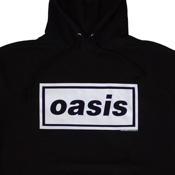 Oasis Decca Band Logo Pullover Hoodie