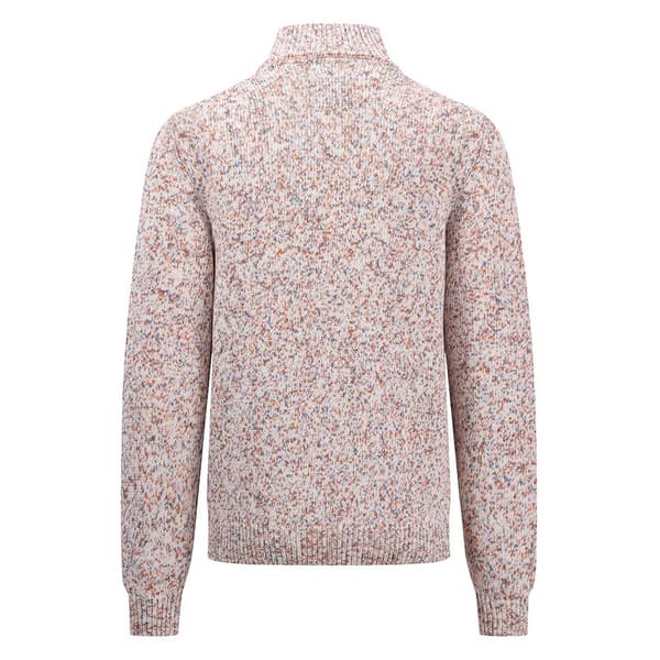 Fynch Hatton 1312650 Halv Lynlås Sweater Grå XL Mand