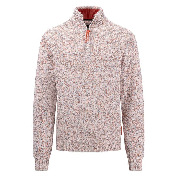 Fynch Hatton 1312650 Halv Lynlås Sweater Grå XL Mand