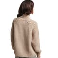 Miniatyrbild 2 av 6: Superdry Slouchy Stitch Roll Neck Tröja Beige L Kvinna