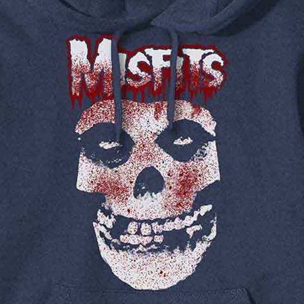 Misfits Blood Drip Skull Pullover Hoodie