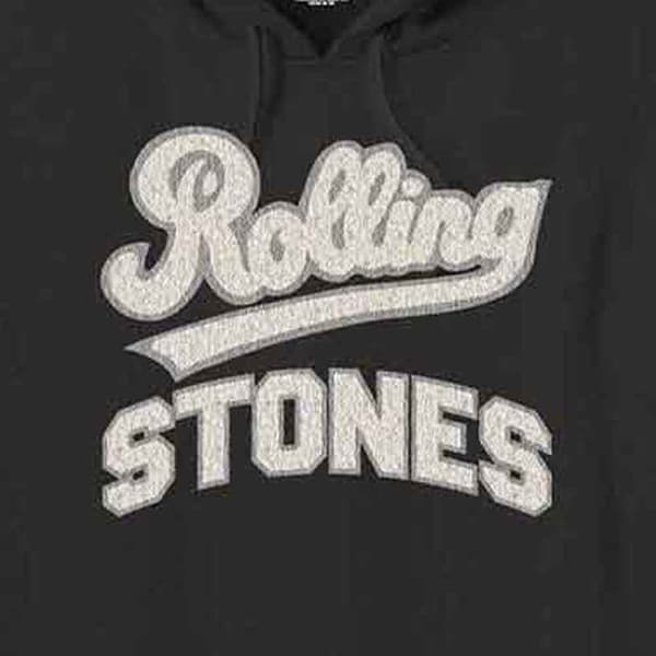 The Rolling Stones Team Logo And Tongue Pullover Hoodie