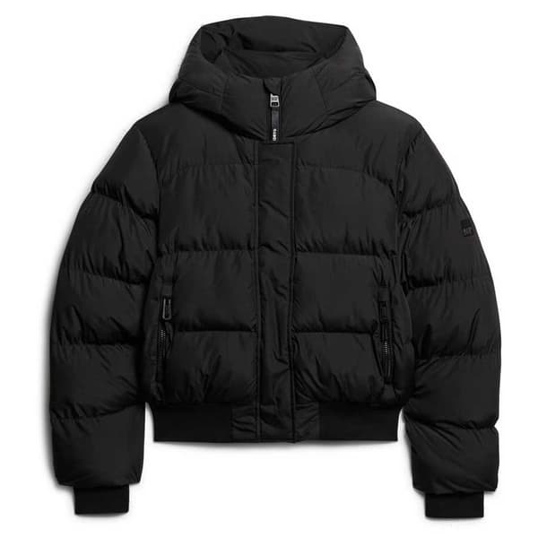 Superdry Sports Jacka Svart XL Kvinna