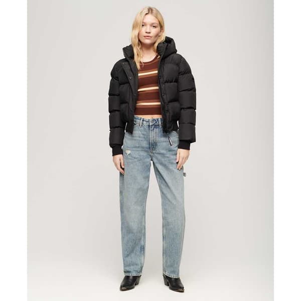 Superdry Sports Jacka Svart XL Kvinna
