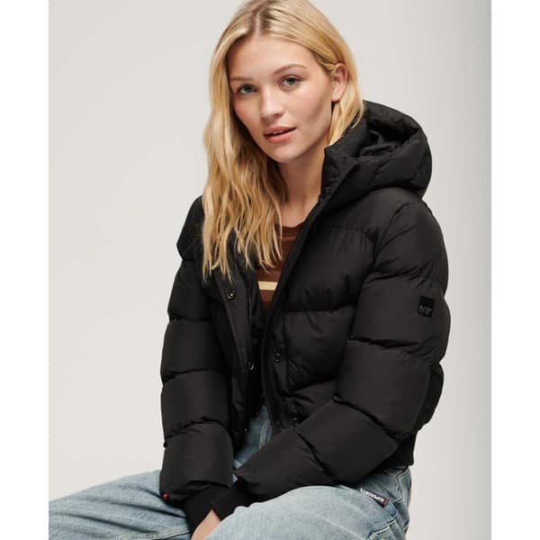 Superdry Sports Jacka Svart XL Kvinna