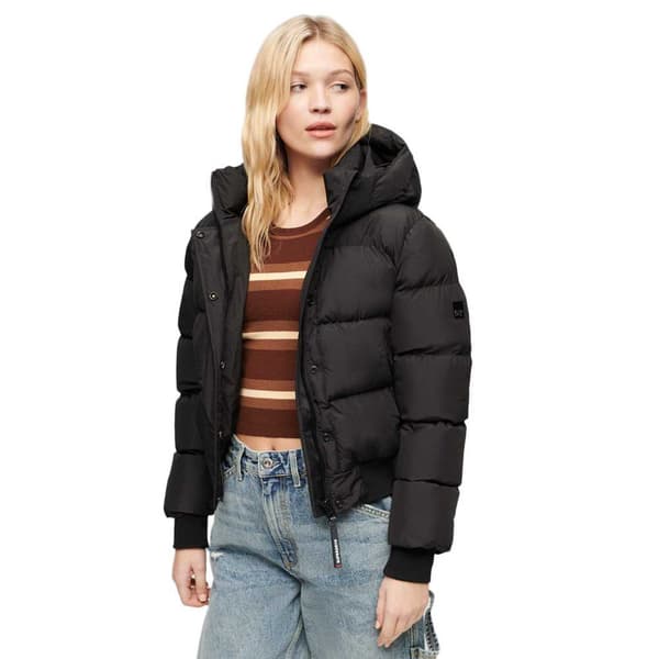 Superdry Sports Jacka Svart XL Kvinna