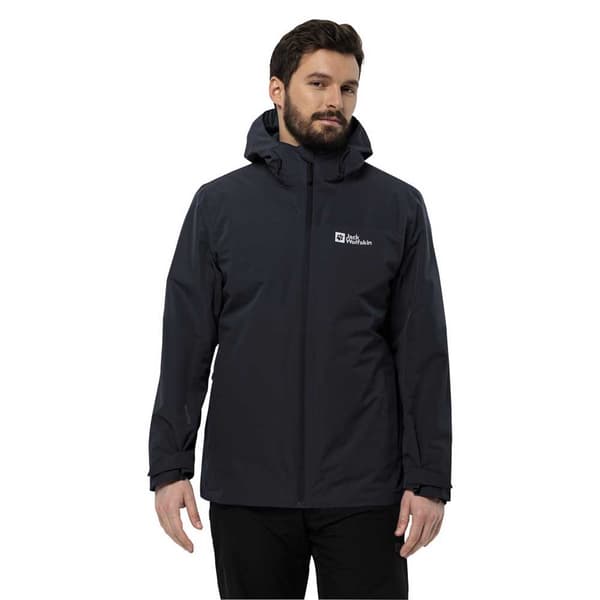 Jack Wolfskin Glaabach 3in1 Jakke Blå S Mand