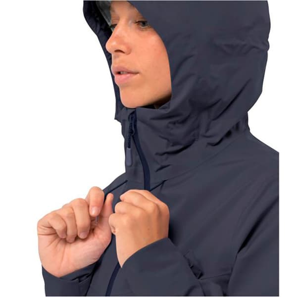 Jack Wolfskin Highest Peak 3l Jacka Grå 2XL Kvinna