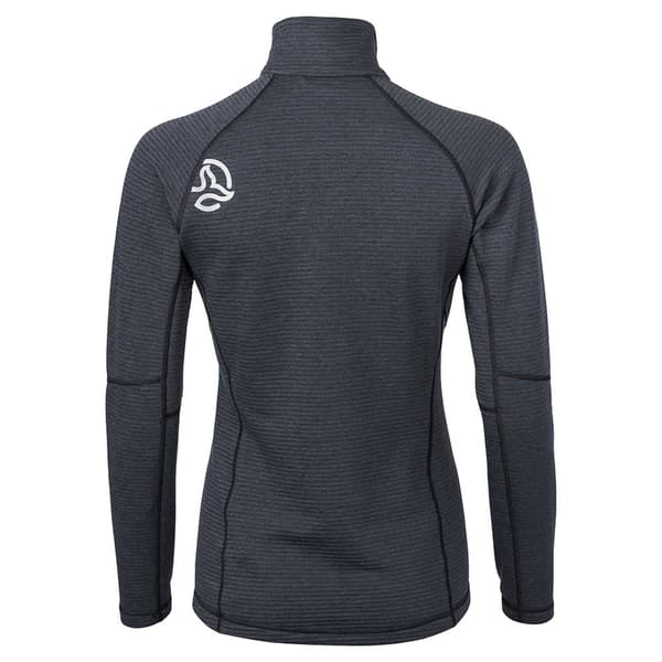 Ternua Momhill Fleece Med Halv Dragkedja Svart 2XL Kvinna