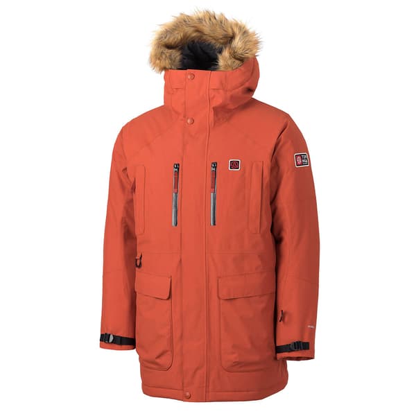 Ternua Nova Terra Jakke Orange S Mand