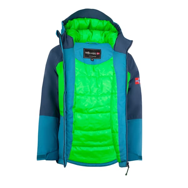 Trollkids Hardanger Jakke Blå 92 cm Dreng