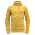 Miniatyrbillede 2 af 2: Devold Of Norway Svalbard Wool High Neck Trøje Gul L Mand