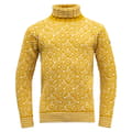 Miniatyrbillede 1 af 2: Devold Of Norway Svalbard Wool High Neck Trøje Gul L Mand