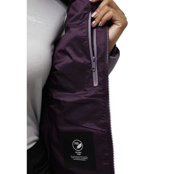 Jack Wolfskin Nebelhorn Down Jacka Lila 2XL Kvinna