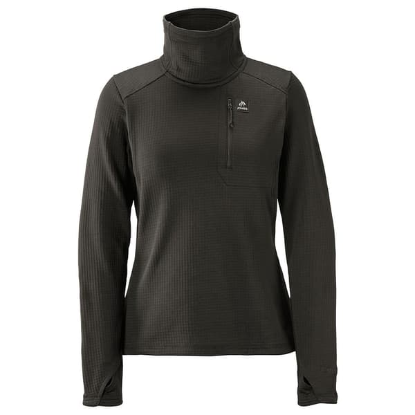 Jones Flagship Recycled Grid Fleece Grå M Kvinde