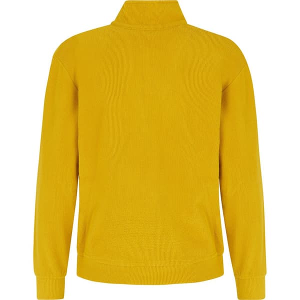 Protest Nappa Fleece Med Halv Dragkedja Gul M Kvinna