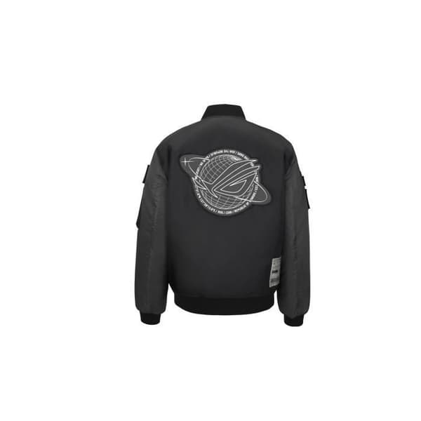 Bomber ROG Cosmic - ASUS - Storlek L - Svart/Grå - Vattentät - Andningsbar