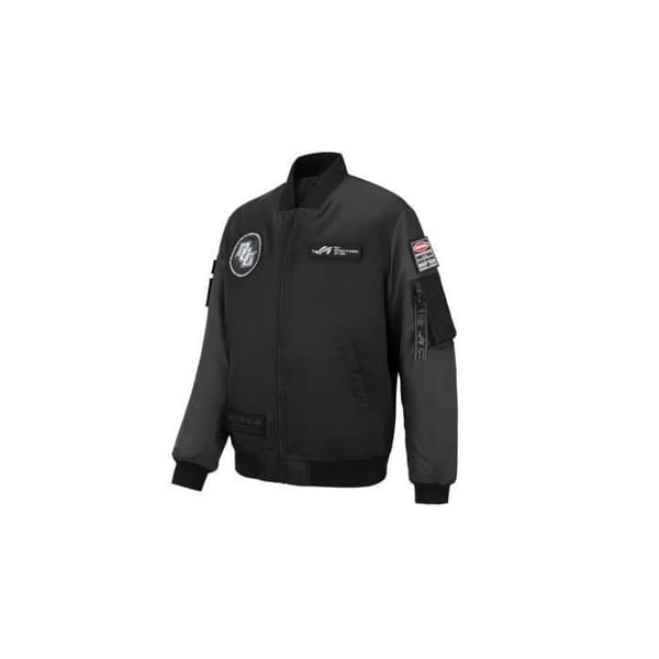 Bomber ROG Cosmic - ASUS - Storlek L - Svart/Grå - Vattentät - Andningsbar