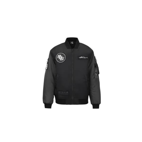 Bomber ROG Cosmic - ASUS - Storlek L - Svart/Grå - Vattentät - Andningsbar