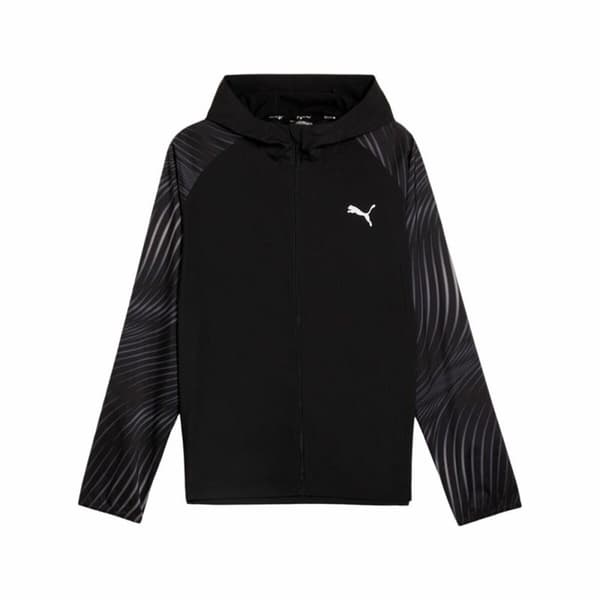 Sport Jakke til Mænd Puma Run Favorite Aop Woven Sort - S