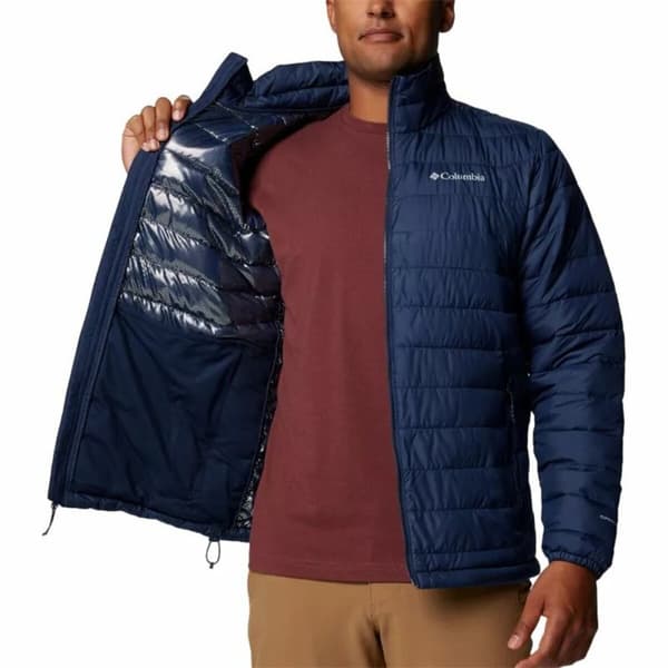 Träningsjacka Herr Columbia Powder Lite™ II Blå - S