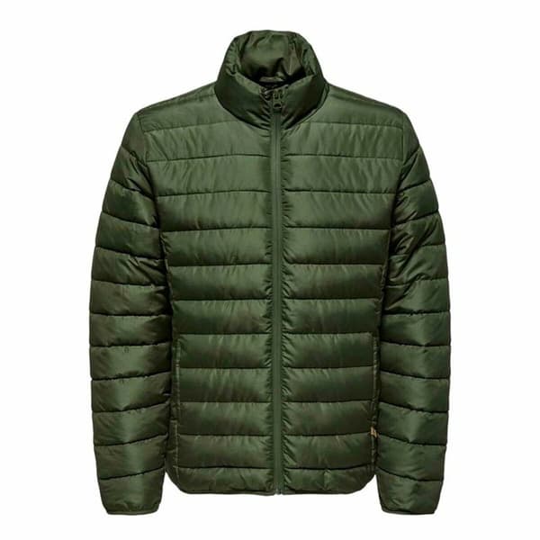 Sportsjakke til herrer Only & Sons Onsbrody Quilt Vd Oliven - S