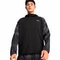 Miniatyrbilde 3 av 5: Sportsjakke til herrer Puma Run Favorite Aop Woven Svart - XL