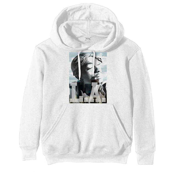 Tupac LA Skyline Pullover Hoodie