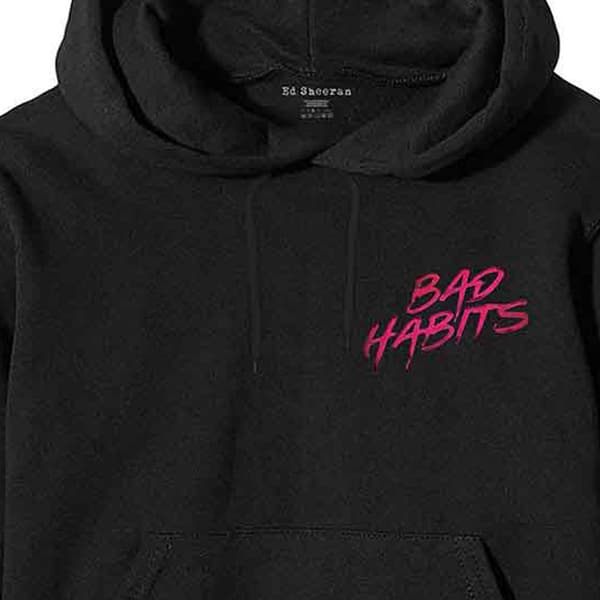 Ed Sheeran Bad Habits Pullover Hoodie