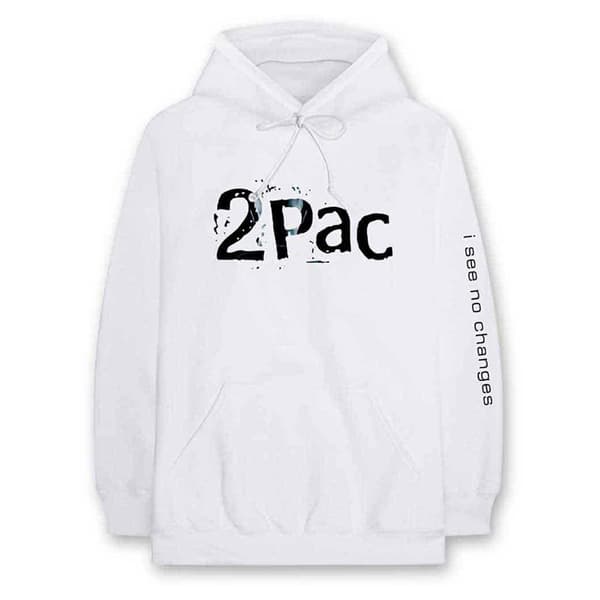 Tupac I See No Changes Pullover Hoodie