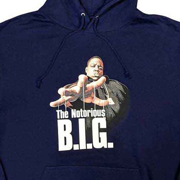 Biggie Smalls Reachstrings Pullover Hoodie