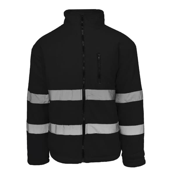 Reflexjacka med Pilefoder, S-XXL